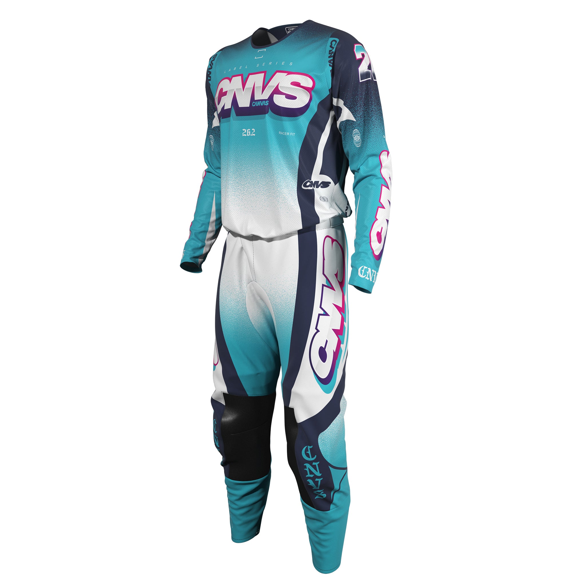 Label Series 26.2 Custom Motocross Gear - Tea - Canvas MX