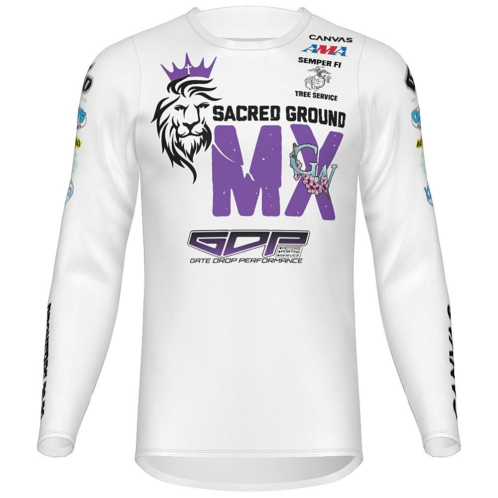 Sacred Ground MX Jersey - White - Adult & Youth