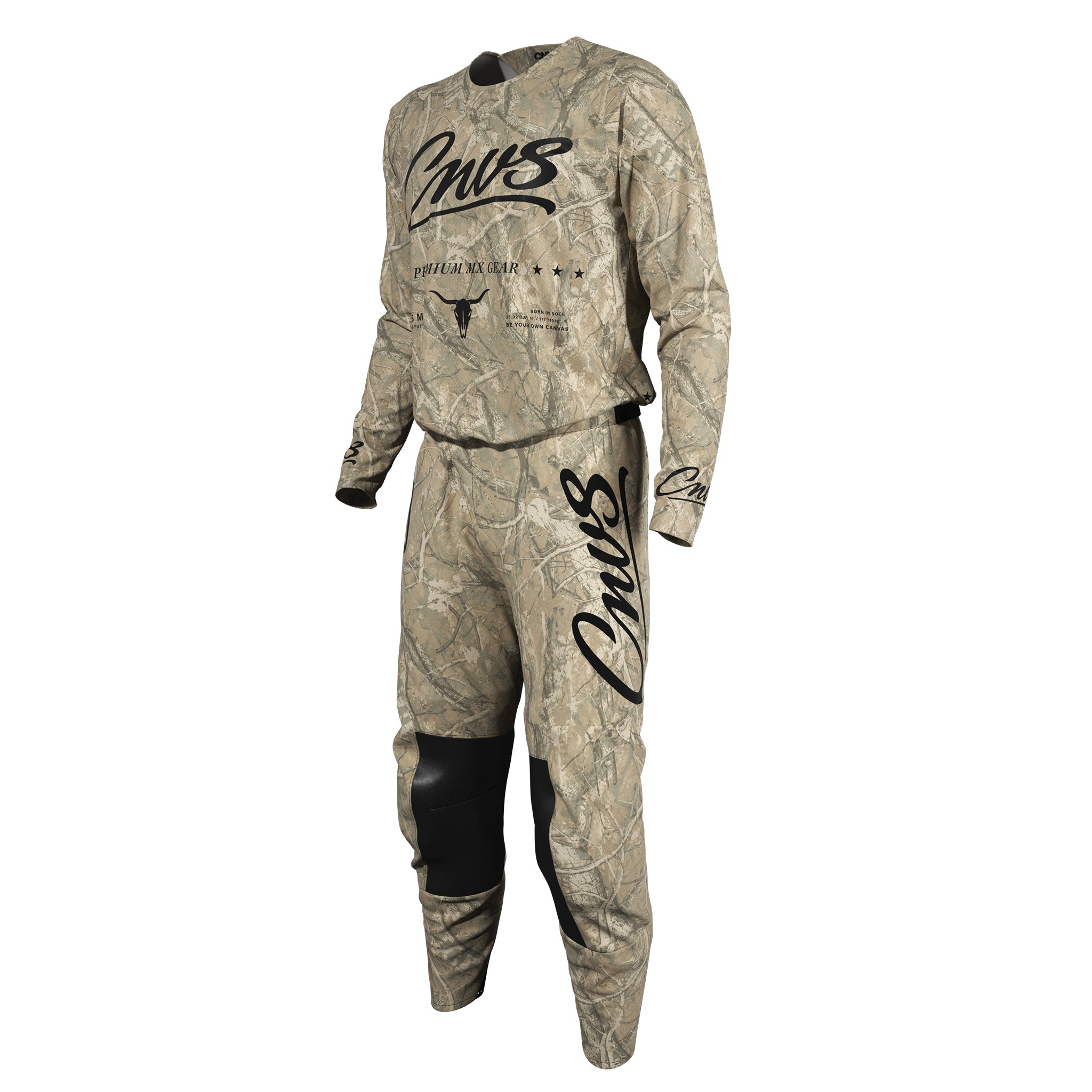 Woodland Camo Tan Custom MX Gear