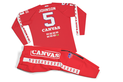 Label Series 5 - Rick Johnson Edition - Red – flat lay view