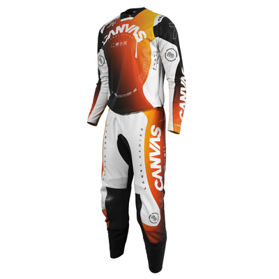 Fire Label Series 7 custom motocross jersey and pants – back view