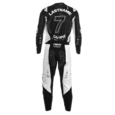 Mono Label Series 7 custom motocross jersey and pants – back view