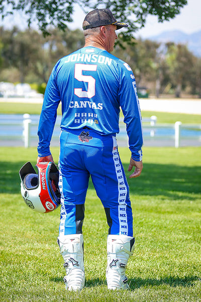Label Series 5 - Rick Johnson Edition - Blue – back view