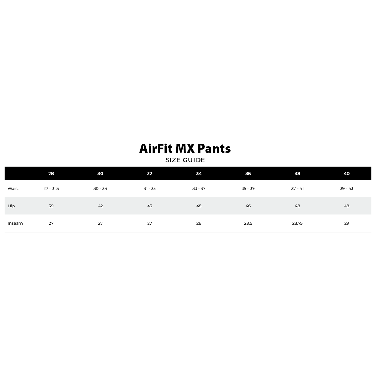 LEO v2 Black Custom AirFit MX Pants