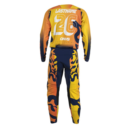 Label Series 26.3 Custom Motocross Gear - Orange Flame