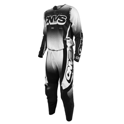 Black Label Series 26.2 custom motocross jersey and pants – front view