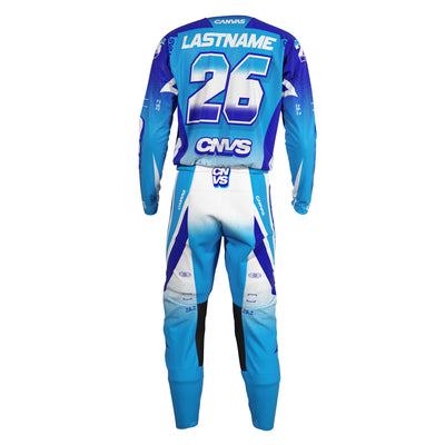 Blue Label Series 26.2 personalized motocross gear – back view