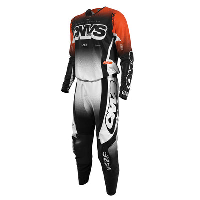 Orange Label Series 26.2 custom motocross jersey and pants – front view