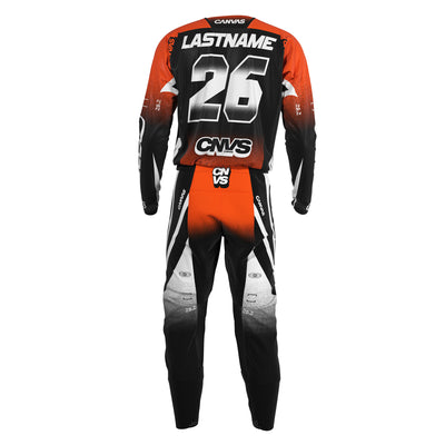 Orange Label Series 26.2 personalized motocross gear – back view