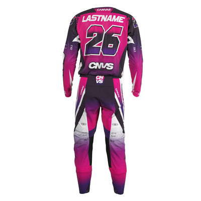 Purple Label Series 26.2 personalized motocross gear – back view