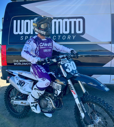 Label Series 8 - Purple Haze – rider action view