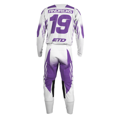 Everything Dirt MX Gear - Sector - White and Purple
