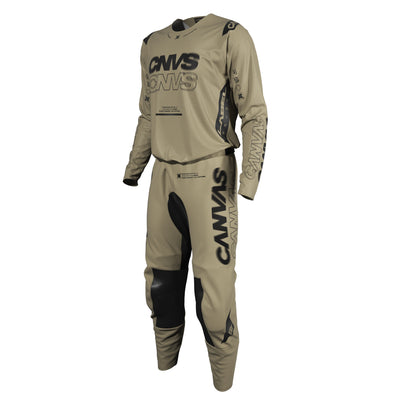 Tan Label Series 10 custom motocross jersey and pants – front view