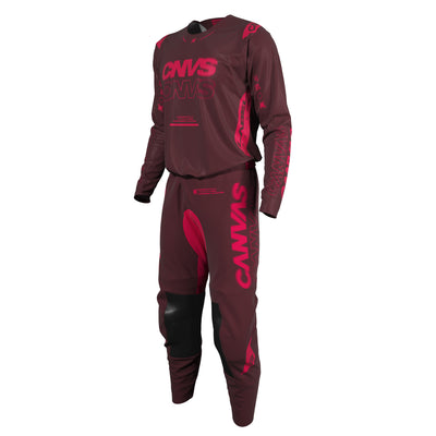 Cranberry Label Series 10 custom motocross jersey and pants – front view