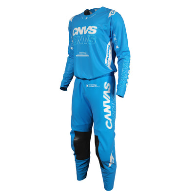 Cyan Label Series 10 custom motocross jersey and pants – front view