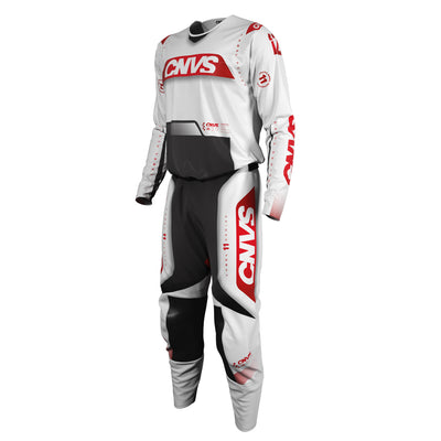 Red Label Series 11 custom motocross jersey and pants – front view