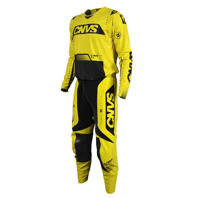 Yellow Label Series 11 custom motocross jersey and pants – front view