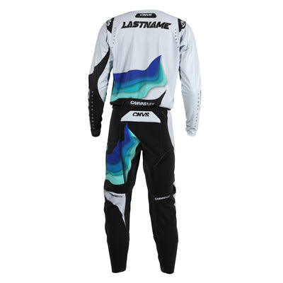 Frozen Lake Label Series 12 custom motocross jersey and pants – back view