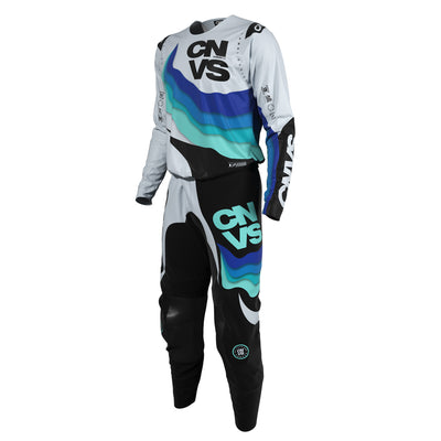 Frozen Lake Label Series 12 custom motocross jersey and pants – front view