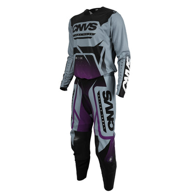 Violet Label Series 13 custom motocross jersey and pants – front view