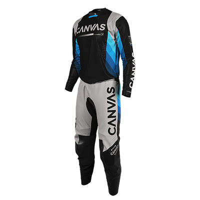 Blue Label Series 2 custom motocross jersey and pants – front view