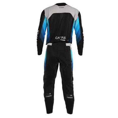 Blue Label Series 2 custom motocross jersey and pants – back view