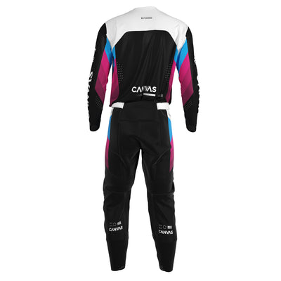 Purple Label Series 2 custom motocross jersey and pants – back view