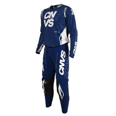 Navy Blue Label Series 26.1 custom motocross jersey and pants – front view