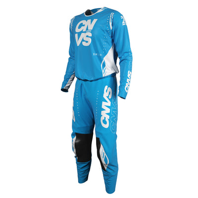 Blue Ice Label Series 26.1 custom motocross jersey and pants – front view