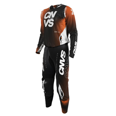Orange Haze Label Series 26.1 custom motocross jersey and pants – front view