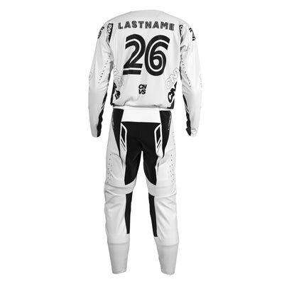 White Label Series 26.1 custom motocross jersey and pants – back view