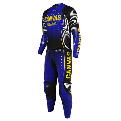 Blue Angels Label Series 3 custom motocross jersey and pants – front view