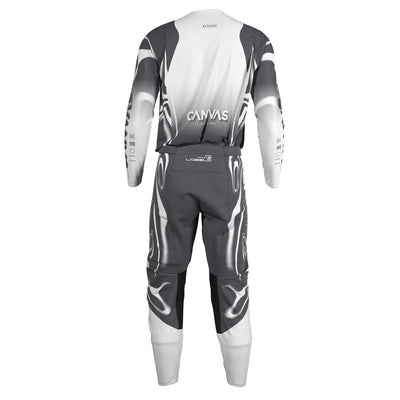 Gray Label Series 3 custom motocross jersey and pants – back view