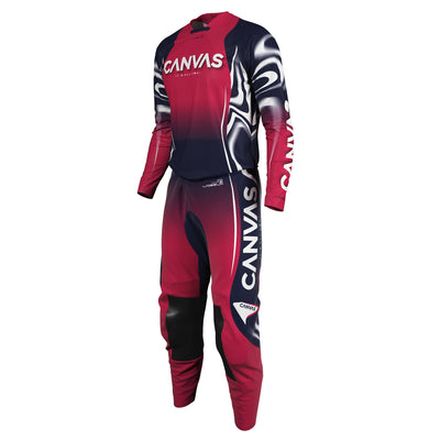 Starburst Label Series 3 custom motocross jersey and pants – front view