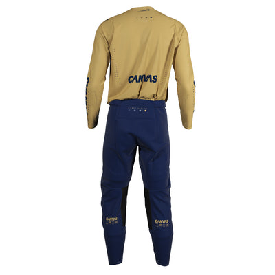 Navy Label Series 4 custom motocross jersey and pants – back view