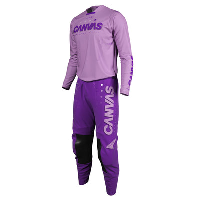 Purple Label Series 4 custom motocross jersey and pants – front view