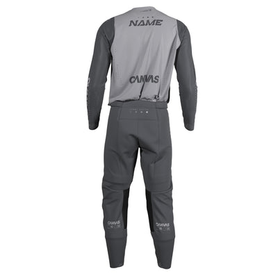 Gray Label Series 4 custom motocross jersey and pants – back view