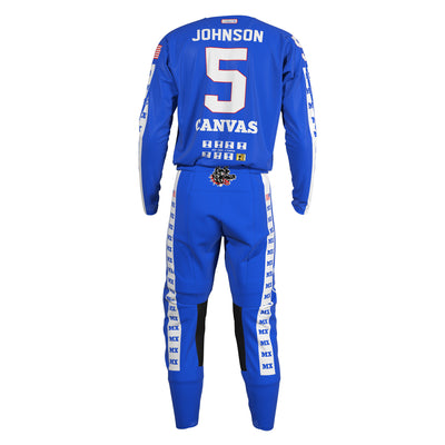Label Series 5 - Rick Johnson Edition - Blue – rider action view