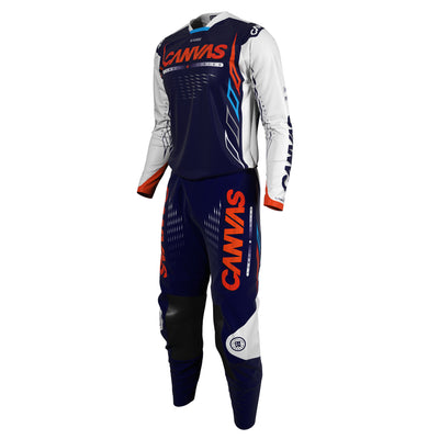 Brigade Label Series 8 custom motocross jersey and pants – front view