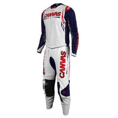 Patriot Label Series 8 custom motocross jersey and pants – front view