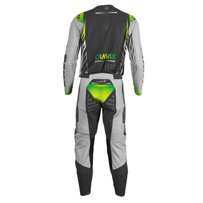 Toxic Label Series 8 custom motocross jersey and pants – back view