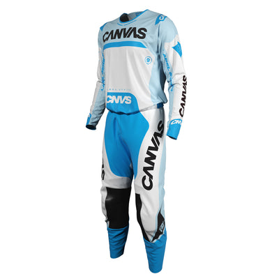 Ice Label Series 9 custom motocross jersey and pants – front view