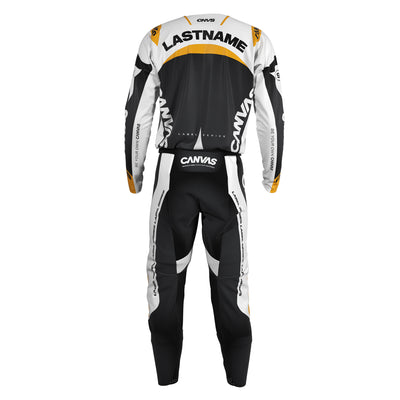 Mango Label Series 9 custom motocross jersey and pants – back view