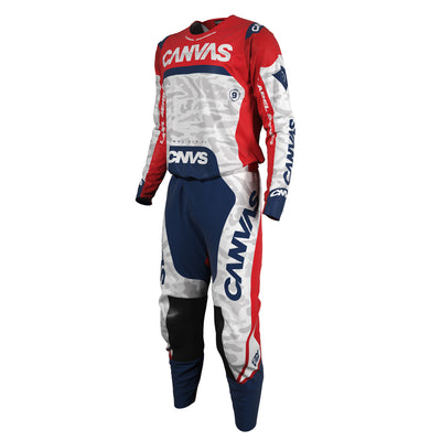Nation Label Series 9 custom motocross jersey and pants – front view