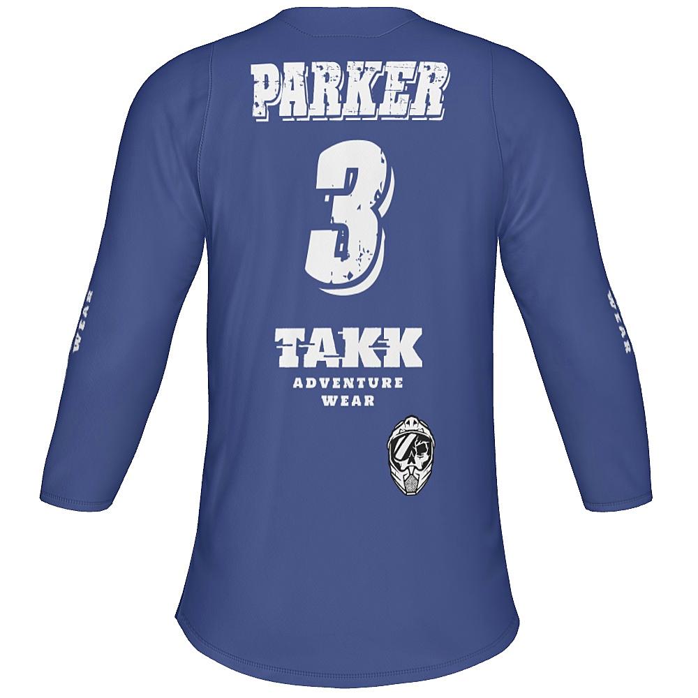 TAKK Blue 3/4 Sleeve Jersey