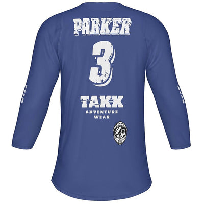 TAKK Blue 3/4 Sleeve Jersey