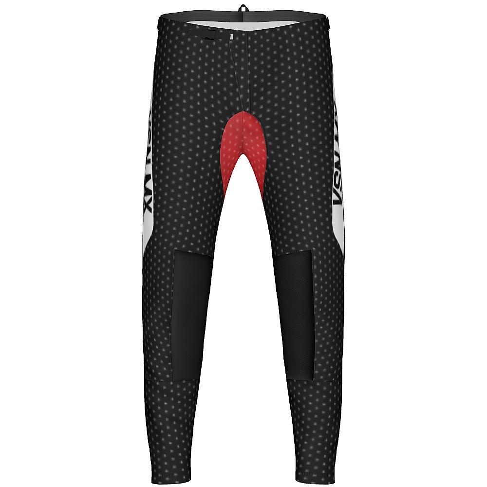 Vision MX Black and Red  MX Pants
