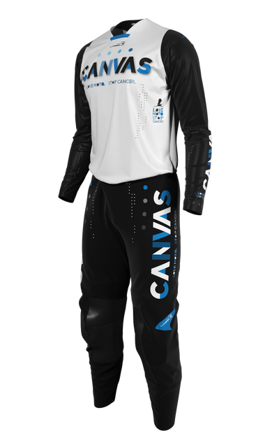 St Jude Label Series 4 custom motocross jersey and pants – front view