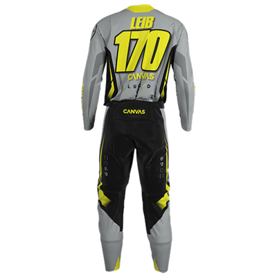 Racer Custom MX Jersey - Gray
