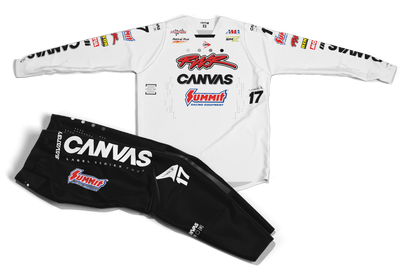 Label Series 4 - Black - Custom MX Gear – rider action view